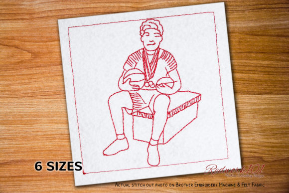 Basketball Player Embroidery Design Review