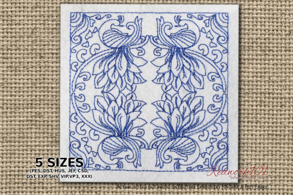 Beautiful Peacock Embroidery for Seasonal Use