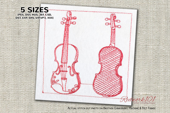 Cecilio Violin Bluework Review for Seasonal Embroidery