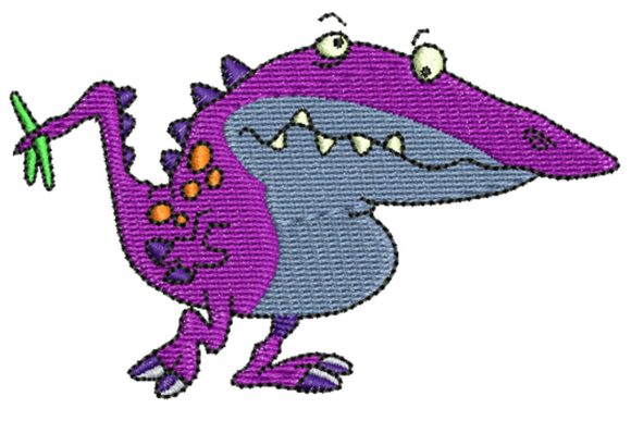 Dino Monster Embroidery Design Review