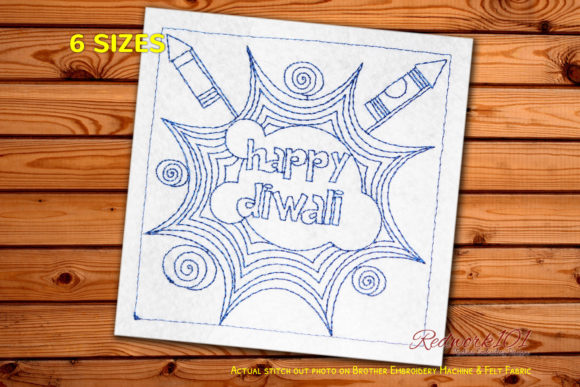Diwali Fire Crackers Lineart Design Review