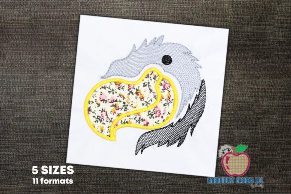 Falcon Head Applique Review for Business Merchandise