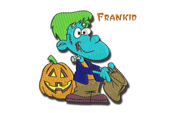 Frankid: A Sweet Embroidery Design for Handmade Gifts