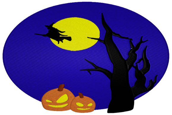 Halloween Witch Midnight Embroidery Review