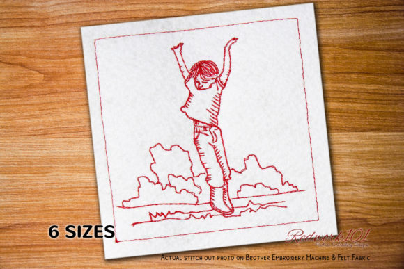 Happy Cartoon Boy Machine Embroidery Review