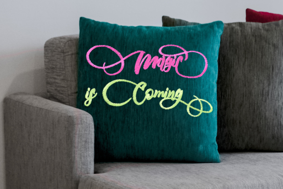 Magic is Coming Embroidery Review