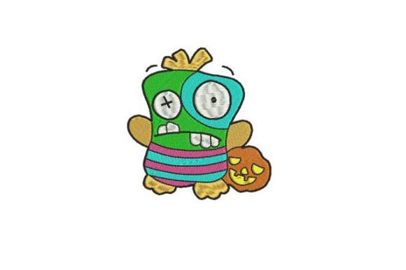 Puppet Trick or Treat Embroidery Review
