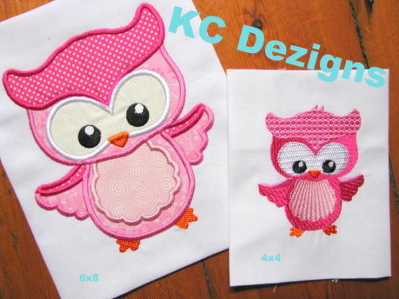 Spring Owl 01 Applique Review